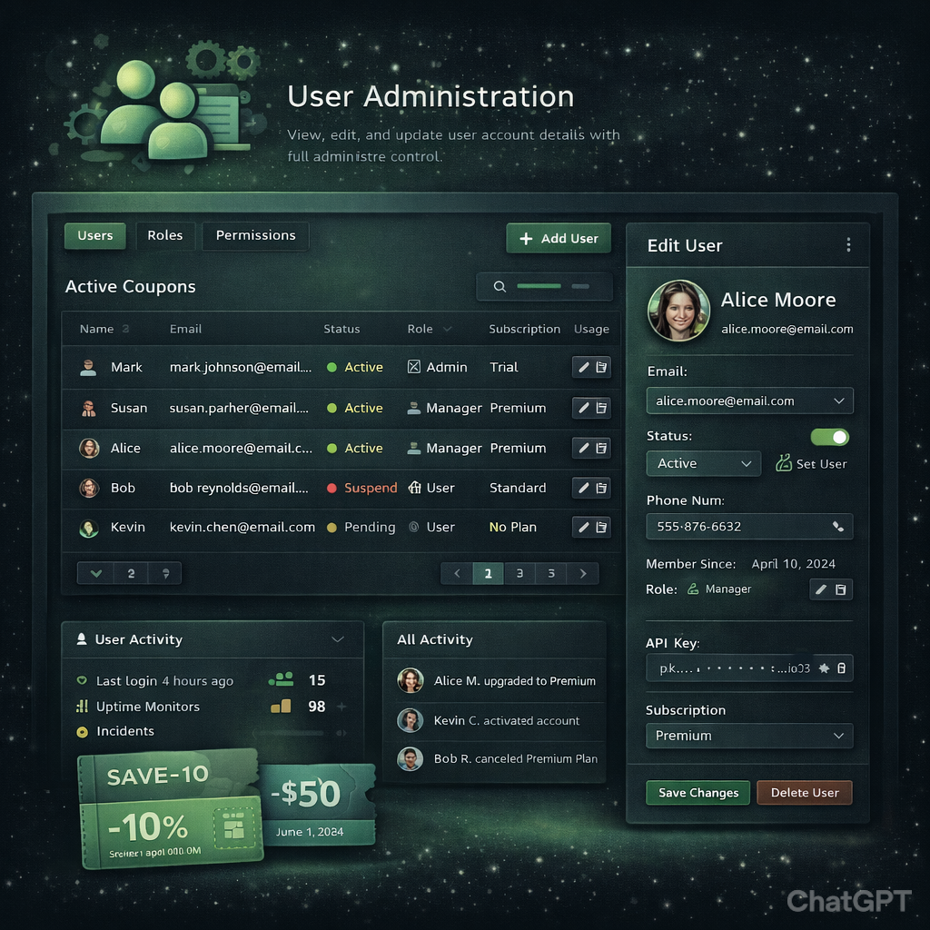 Advanced Coupon Management & Offers