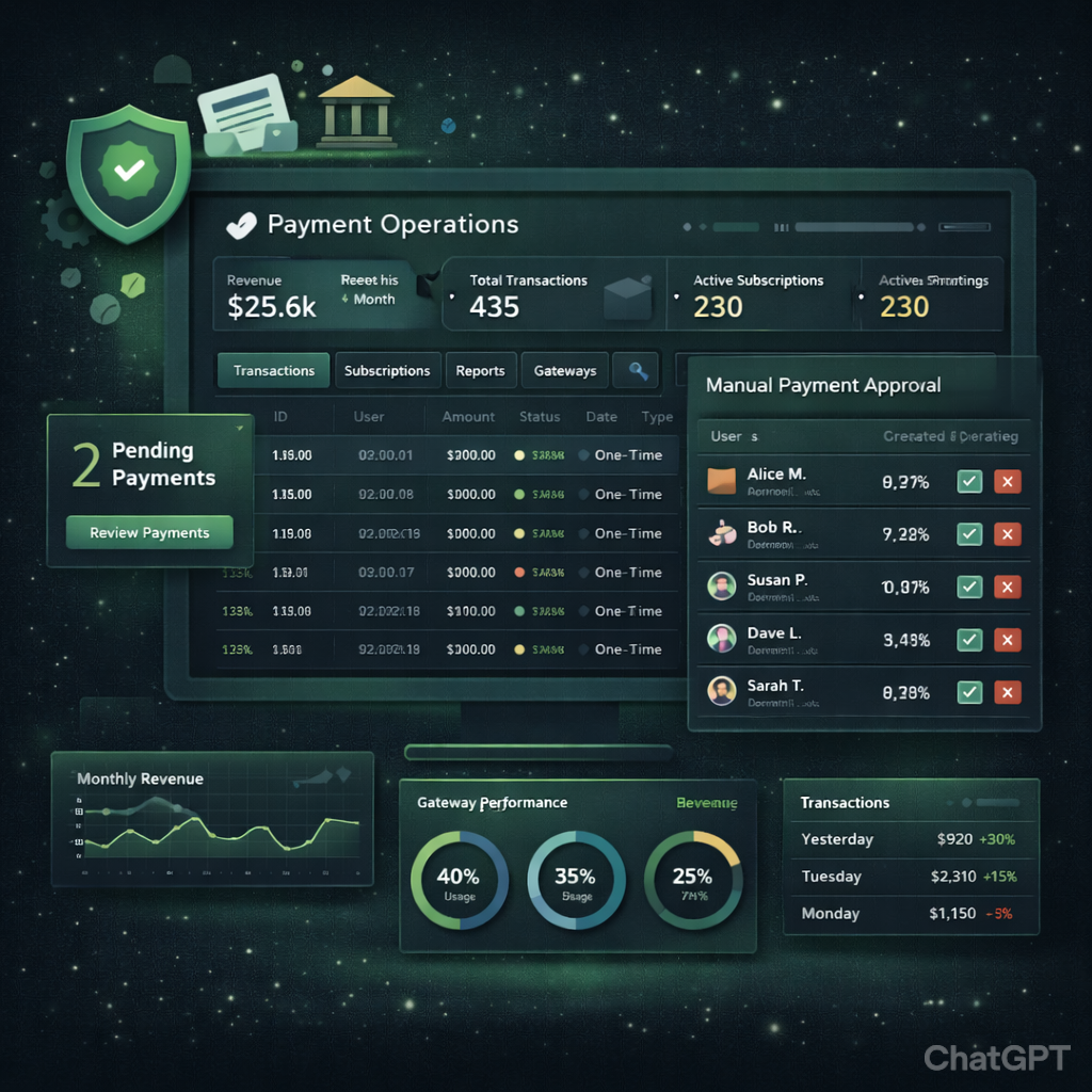 Complete Payment Lifecycle Management