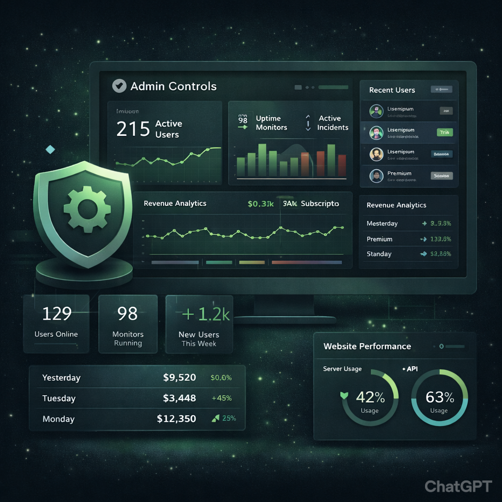 Centralized Admin Dashboard