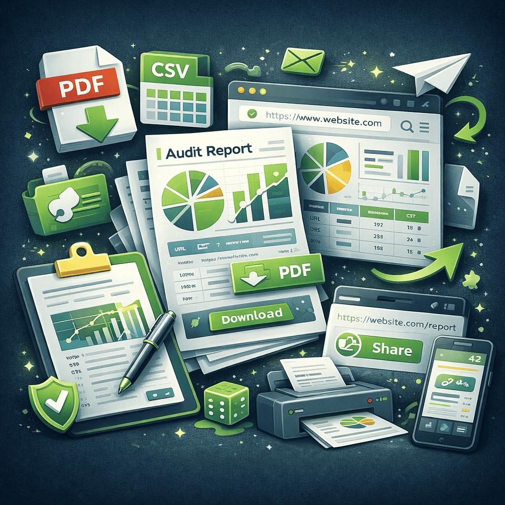 Professional Reporting & Sharing Suite