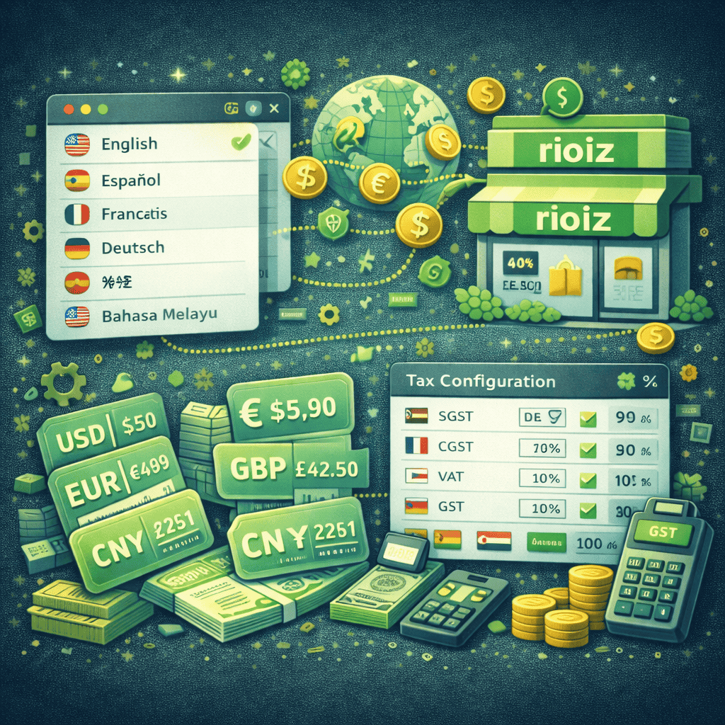 Multi-Language & Multi-Currency Store Support