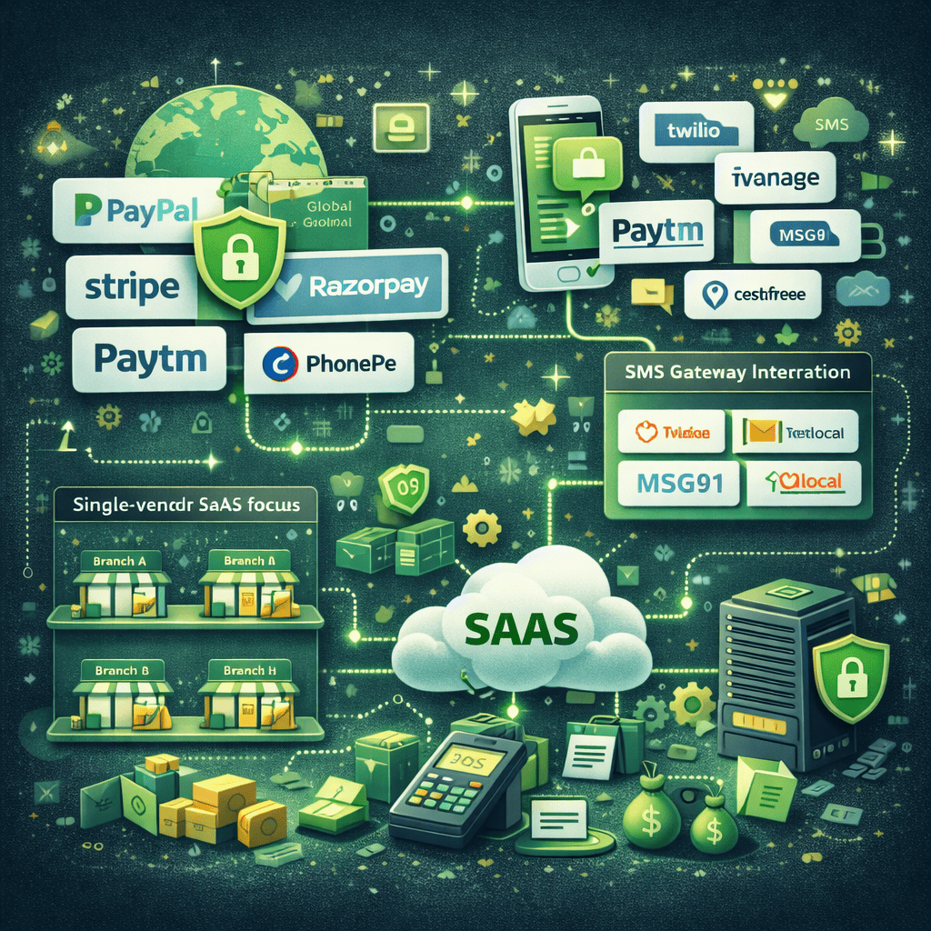 Secure Payment Gateways, SMS Integrations & SaaS-Powered Growth